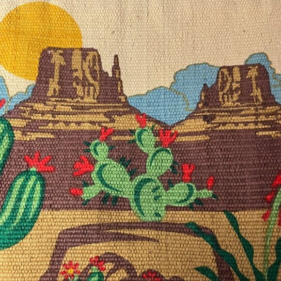 El Paso Saddle Blanket Co. Purse Shoulder Bag Arizona Desert Scene Gift Idea - Picture 10 of 12